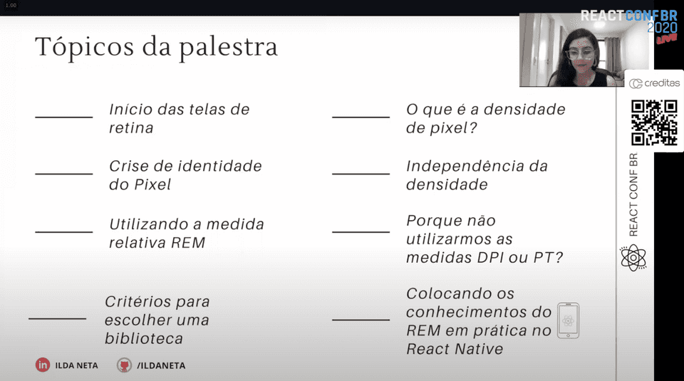 React Conf Brasil - Ilda Neta