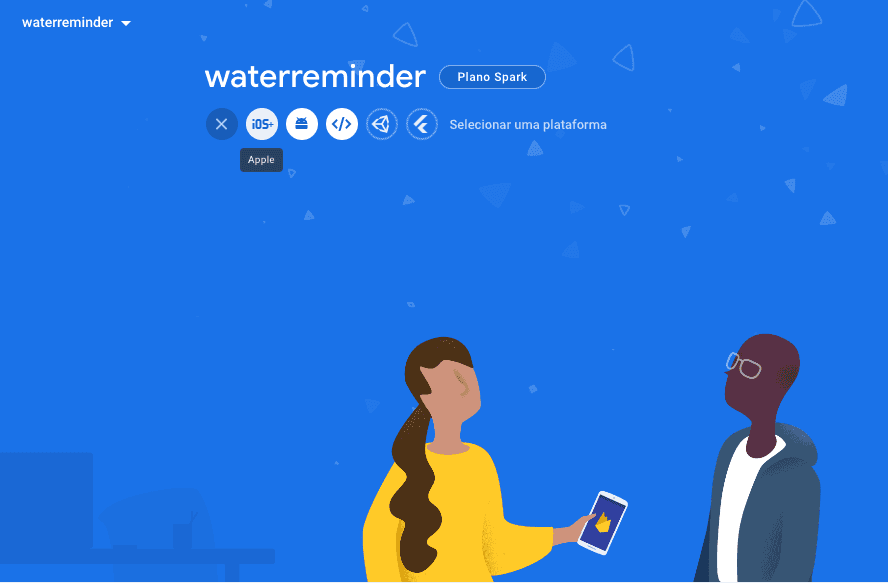 Firebase adicionar ios