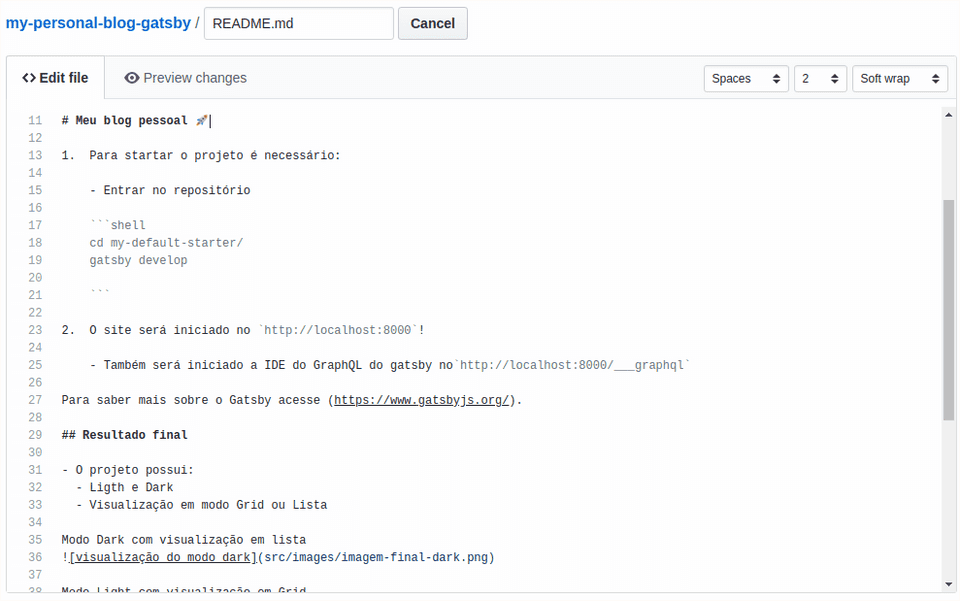 Como o markdown é por dentro
